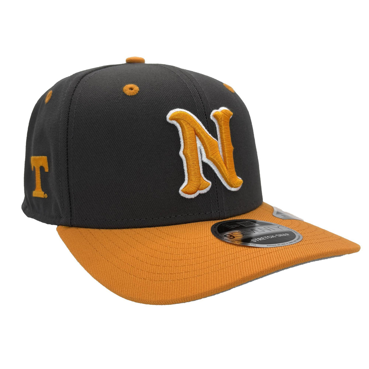 Nashville Sounds x Tennessee Vols New Era 9SEVENTY Grey Orange Adjusta