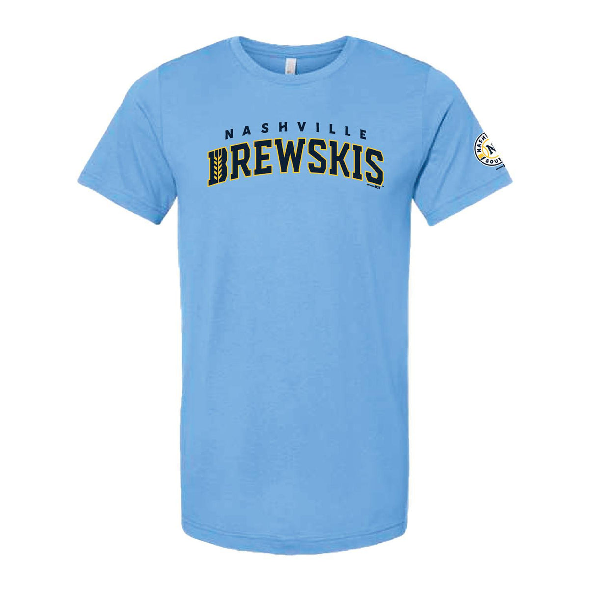 Evosheild Nashville Sounds EvoShield Adult Authentic Powder Blue Brewskis Jersey 2x / Add Name ($20)