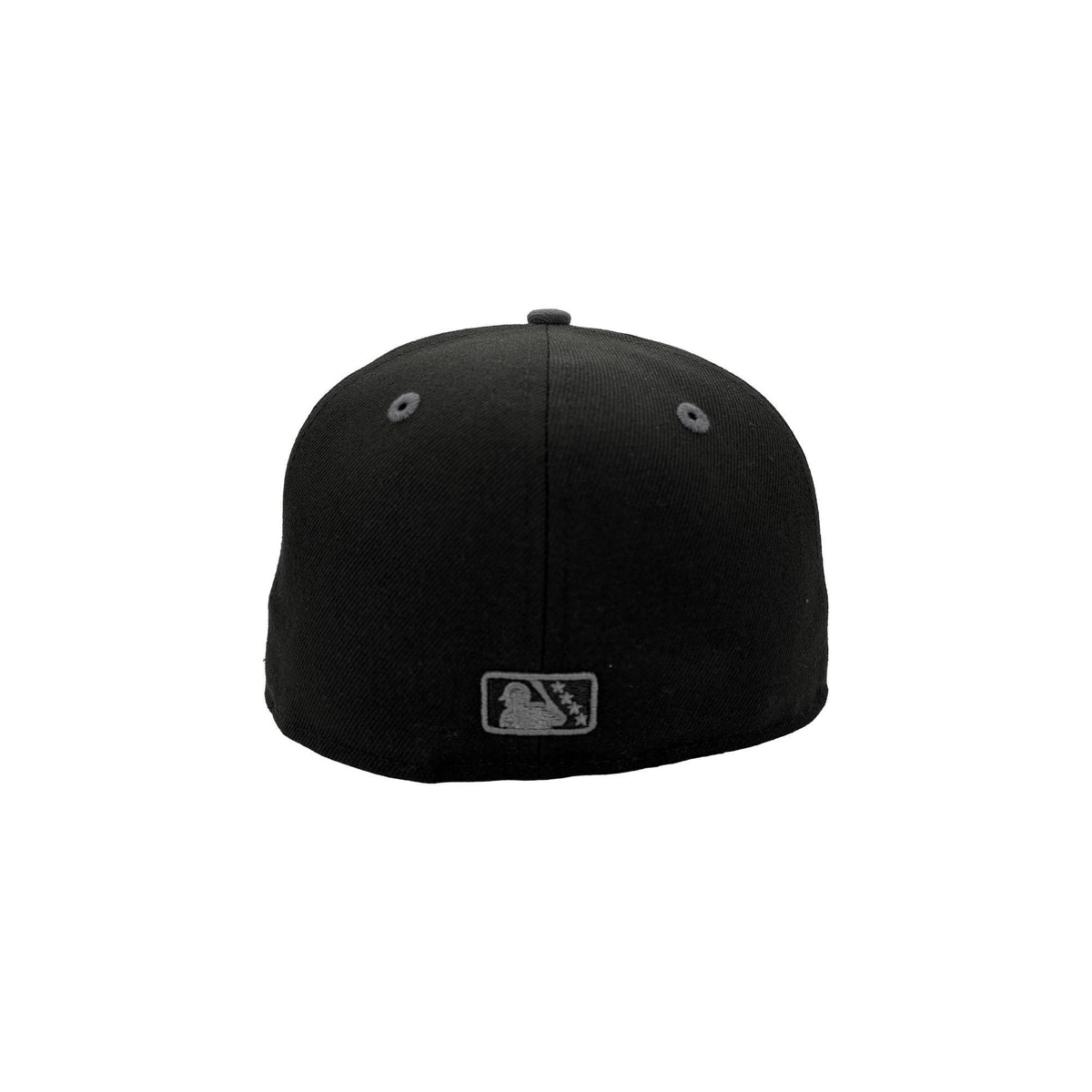 Nashville Sounds New Era 59FIFTY Black Dark Graphite N Crossed Bats Ha