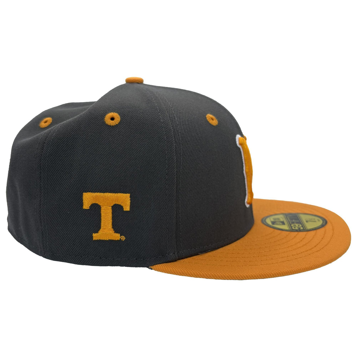 Nashville Sounds x Tennessee Vols New Era 59FIFTY Dark Graphite Orange
