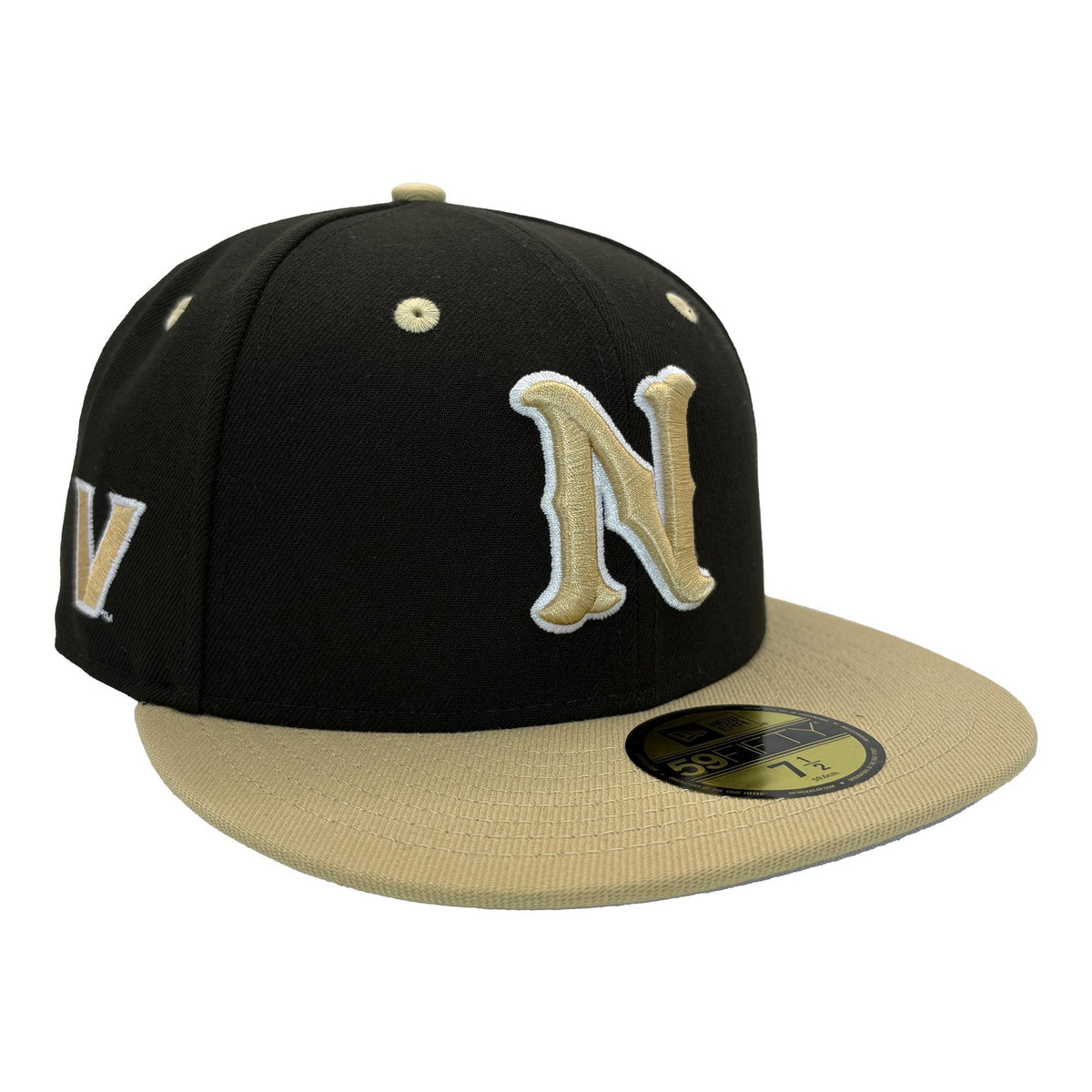 Nashville Sounds x Vanderbilt University New Era 59FIFTY Black Vegas G