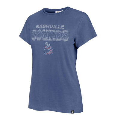 Nashville Sounds '47 Brand Women's Cadet Blue Dreamer Frankie Tee