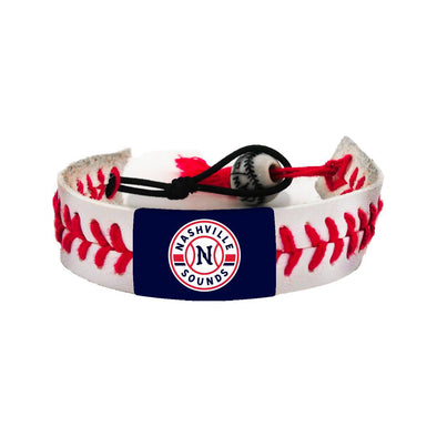 Nashville Sounds N Logo Baseball Seam Bracelet