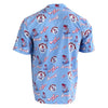 Nashville Sounds Official League Light Blue Throwback Hawaiian Shirt