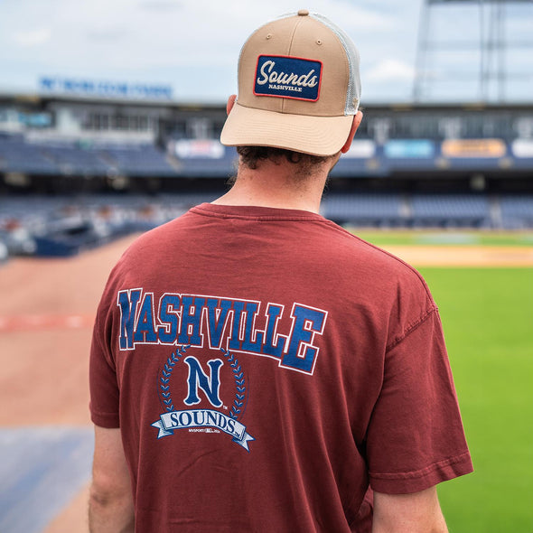 Nashville Sounds MV Sport Adobe Brick Coastal Color Tee