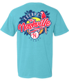 Nashville Sounds Lagoon Escape to Nashville Comfort Colors Tee