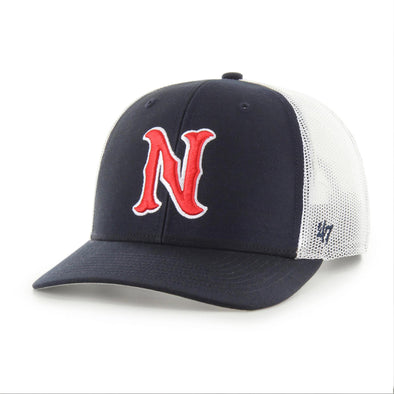 Nashville Sounds '47 Brand N Logo Navy & White Trucker Hat