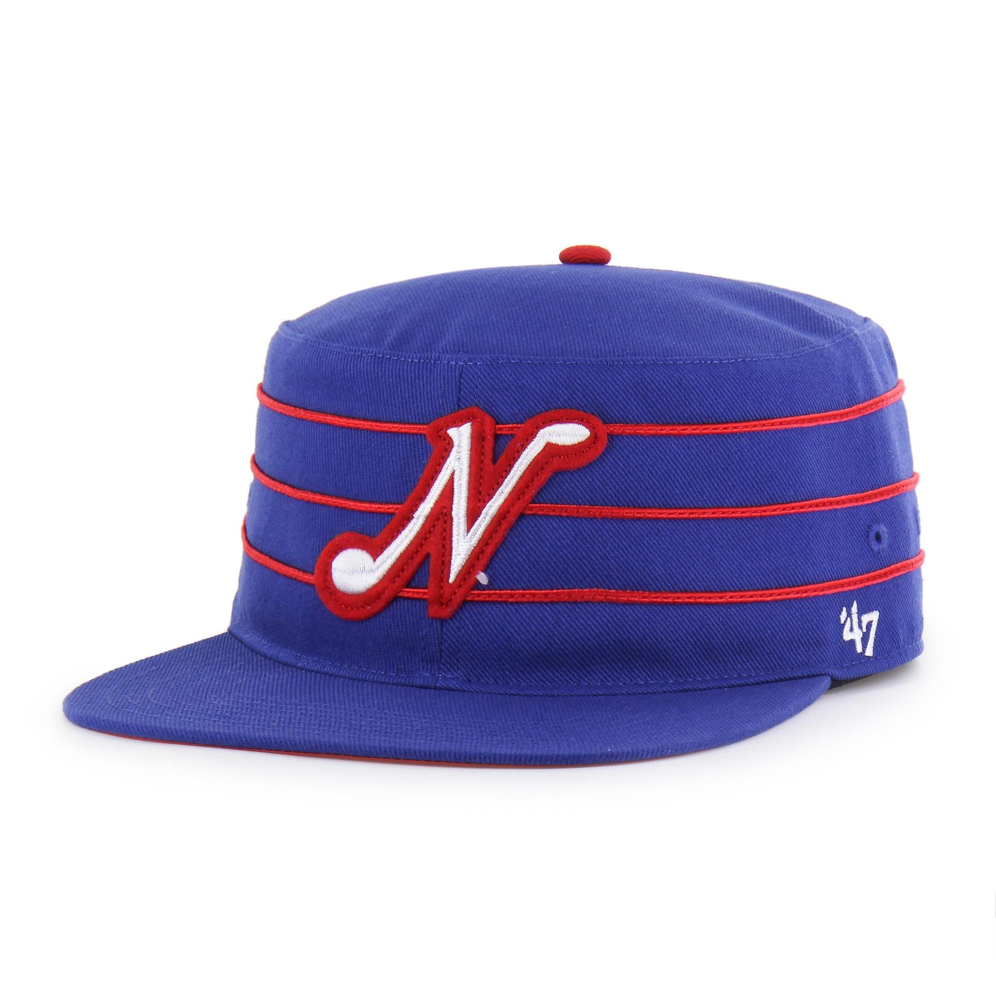 Nashville Sounds '47 Brand Royal Golden Age Throwback Pillbox Hat