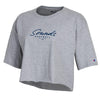 Nashville Sounds Women's Champion Oxford Heather Boyfriend Crop Tee