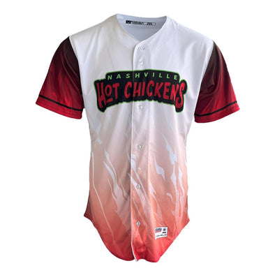 Nashville Sounds EvoShield Adult Authentic Hot Chickens Jersey