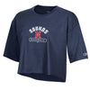 Nashville Sounds Women's Champion Navy Boyfriend Crop Tee