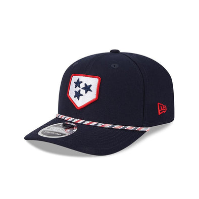 Nashville Sounds New Era 9SEVENTY Navy Multi Rope Plate Logo Hat