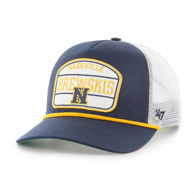 Nashville Sounds '47 Brand Navy Hone Patch Brewskis Hitch Hat