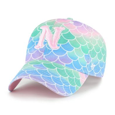 Nashville Sounds '47 Brand Kids Turquoise Mermaid Clean Up Hat