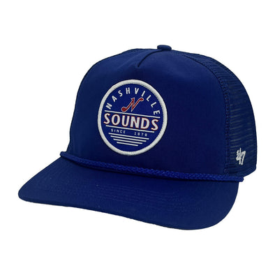 Nashville Sounds '47 Brand Royal Throwback Hastings Hitch Hat