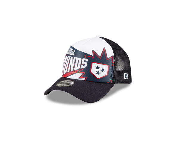 Nashville Sounds New Era Youth 9Forty Comic Adjustable Hat