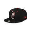 Nashville Sounds New Era 9FIFTY Black Note Logo Hat