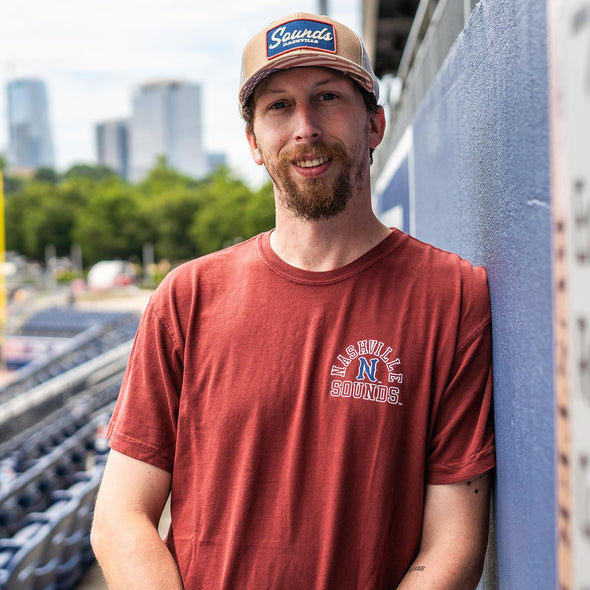 Nashville Sounds MV Sport Adobe Brick Coastal Color Tee