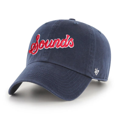 Nashville Sounds '47 Brand Navy N Logo Clean Up Hat
