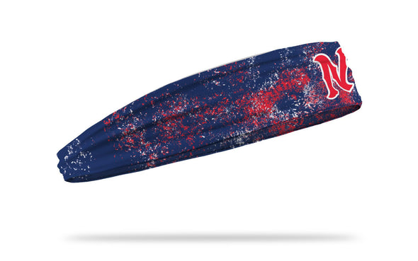 Nashville Sounds Junk Brand Navy & Red Stamped N Logo Infinity Headband