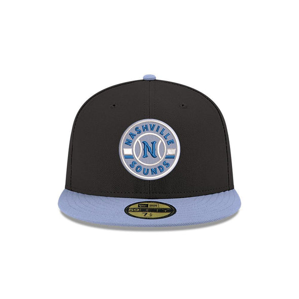 Nashville Sounds x Big League Chew New Era 59FIFTY Ground Ball Grape Hat