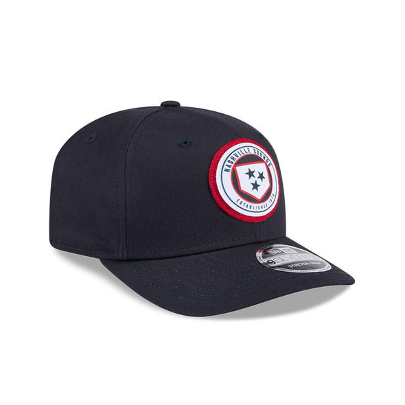 Nashville Sounds New Era Youth 9SEVENTY Navy Circle Patch Hat