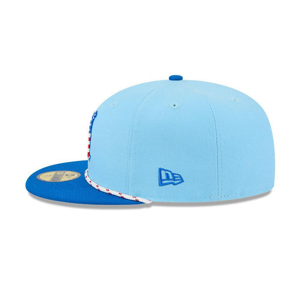Nashville Sounds New Era 59FIFTY 2025 On Field July 4th Hat