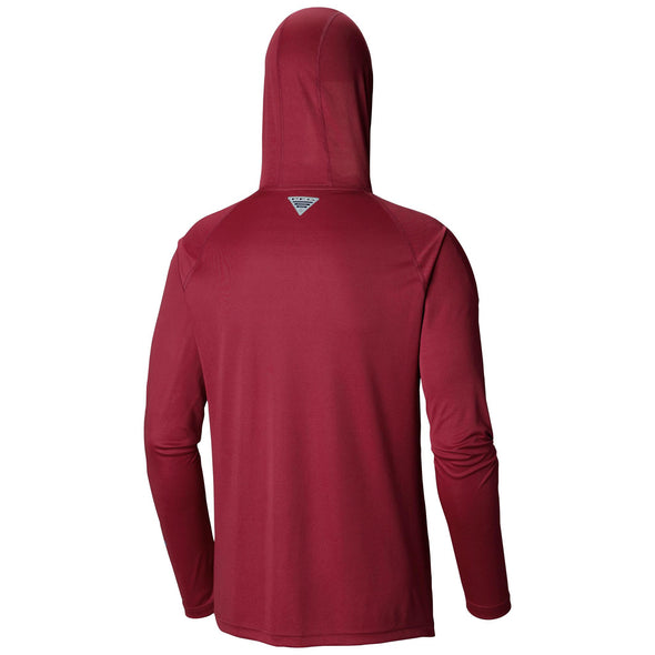 Nashville Sounds Columbia Beet Red Terminal Tackle LS Hoodie