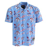 Nashville Sounds Official League Light Blue Throwback Hawaiian Shirt