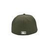 Nashville Sounds New Era 59FIFTY Olive Green N Logo Hat