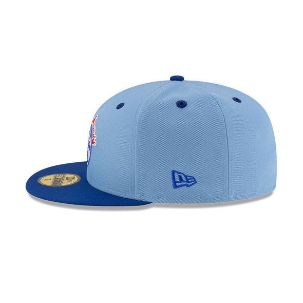 Nashville Sounds New Era 59FIFTY Sky Blue Royal Throwback Hat