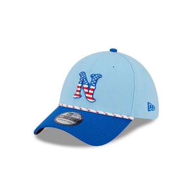 Nashville Sounds New Era 39THIRTY 2025 July 4th Replica Stretch Fit Hat