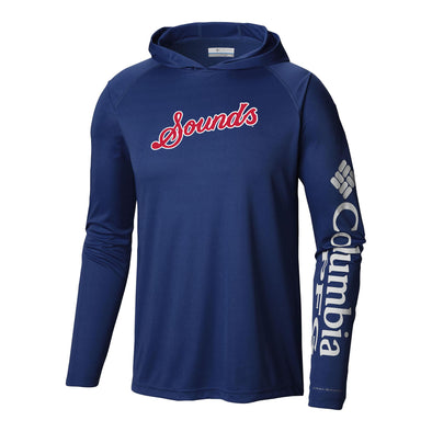 Nashville Sounds Columbia Navy Terminal Tackle LS Hoodie