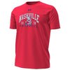 Nashville Sounds Under Armour Red Throwback Performance Cotton Tee