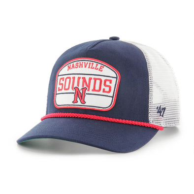 Nashville Sounds '47 Brand Navy Hone Patch N Logo Hitch Hat