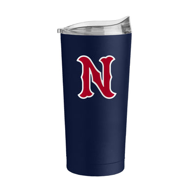 Nashville Sounds Logo Brands 20oz Navy Powder Coated Tumbler