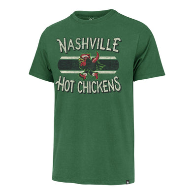 Nashville Sounds '47 Brand Orchard Green Renew Franklin Hot Chickens Tee