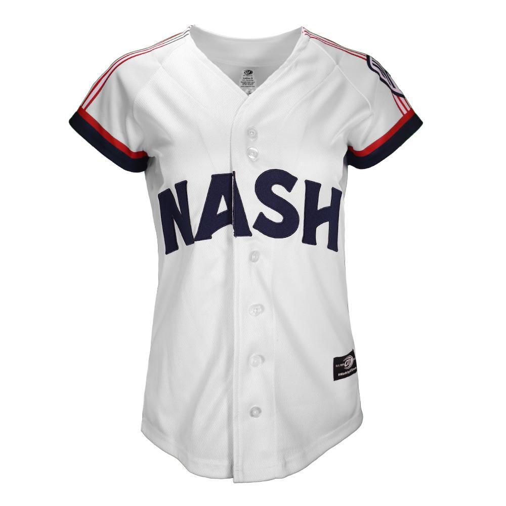 OT Sports Nashville Sounds Women's Replica Home White Jersey XL / Add Name & Number ($30)