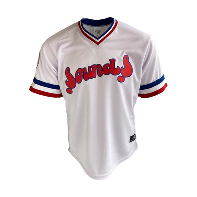 Nashville Sounds Adult Replica White Throwback Jersey