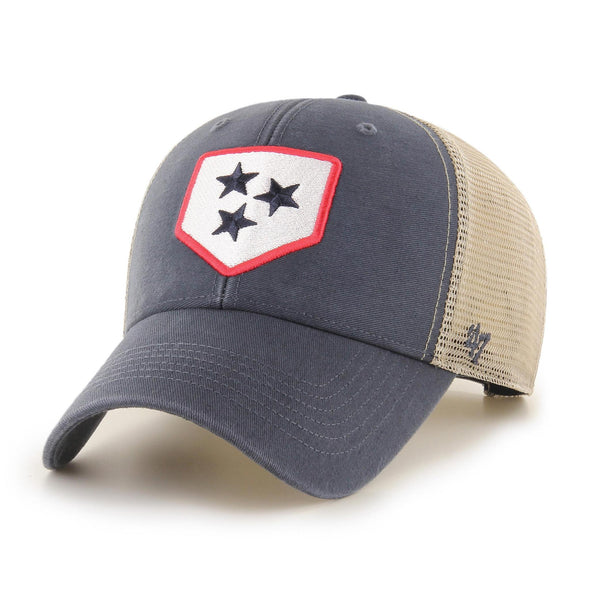 Nashville Sounds '47 Brand Vintage Navy Flagship Plate Logo MVP Hat