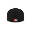 Nashville Sounds New Era 59FIFTY Black Note Logo Hat